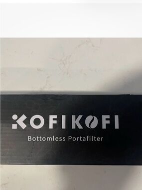 KOFIKOFI Bottomless Portafilter - Black